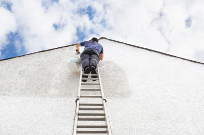 Peinture extérieure à Lézinnes — façades et ravalement